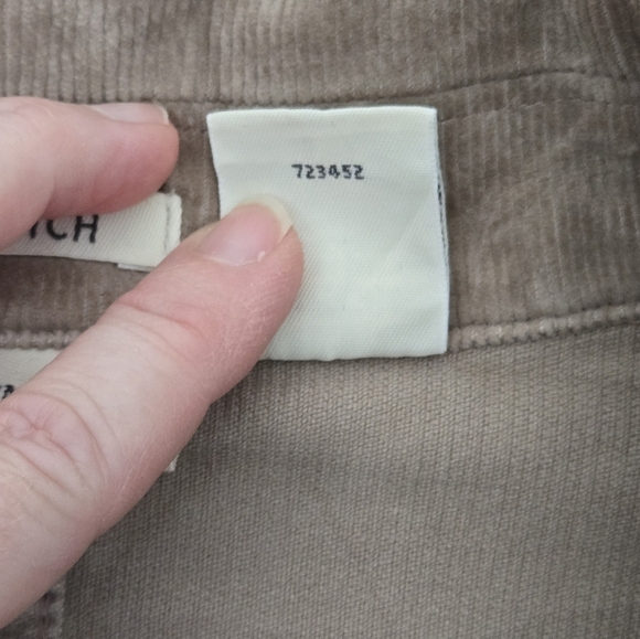 St John's Bay Women's Large Taupe (With A Pink Tint) Jacket, Cotton, Spandex - Picture 10 of 10